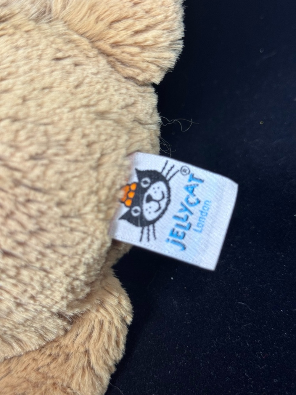 JELLYCAT - Bashful Toffee Puppy Dog Plush Toy - 12” - Picture 6 of 8